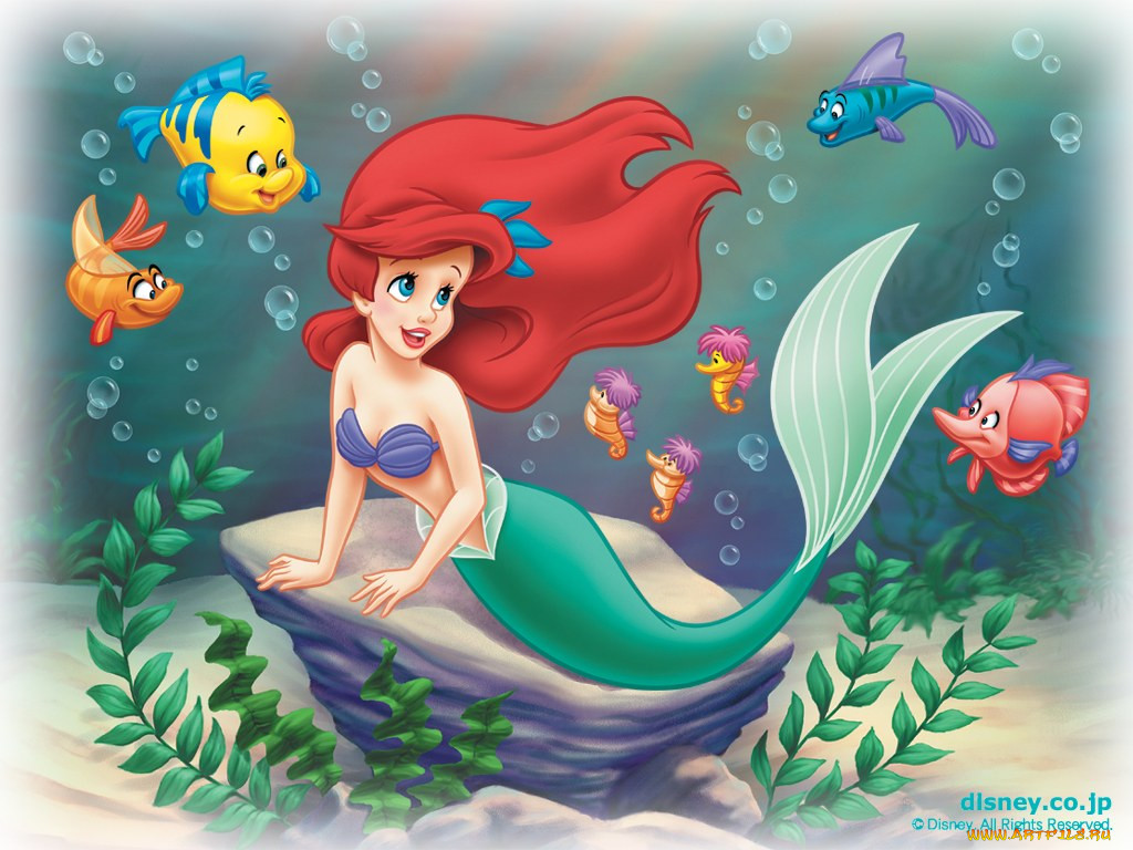 , the, little, mermaid